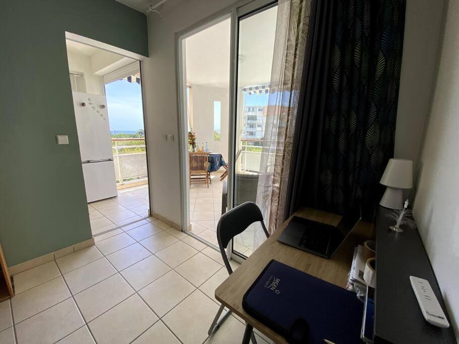 Appartement - Vue Mer Et Montagne 圣吕斯 外观 照片